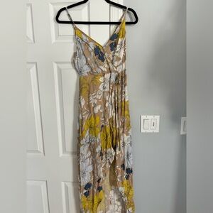 High-low floral dress